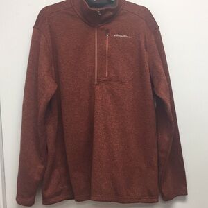 Eddie Bauer three quarter zip pullover